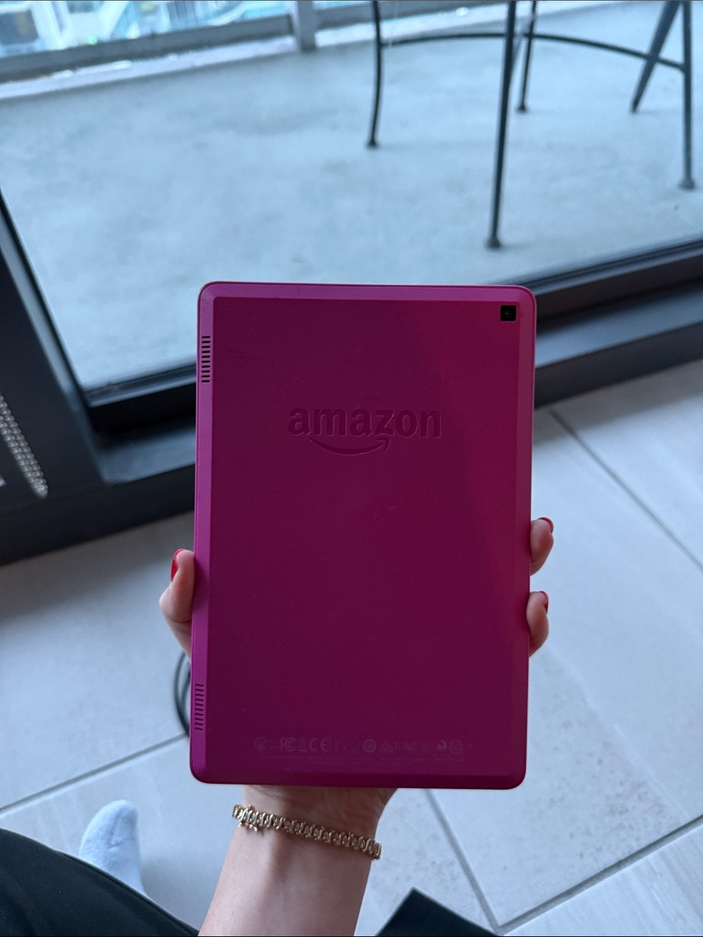Amazon Tablet in Vibrant Magenta Pink